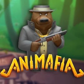 Official Slots logo: Animafia by Peter & Sons at OnlySpins Casino