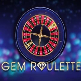 Gem Roulette slot logo by iSoftBet at OnlySpins Casino