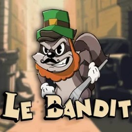 Le Bandit online game logo by Hacksaw Gaming on onlyspinskasyno.com