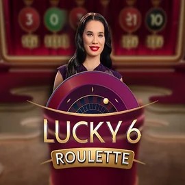 Lucky 6 Roulette logo by Pragmatic Play at OnlySpins Casino