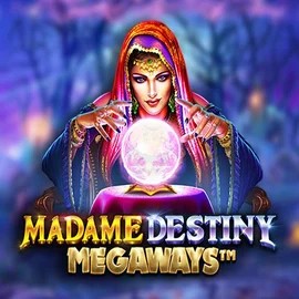 Madame Destiny Megaways game by Pragmatic Play – logo hosted on OnlySpins Casino