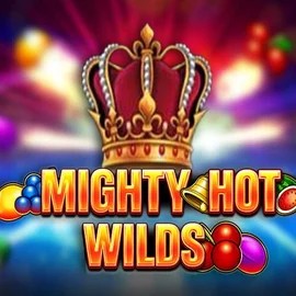 Mighty Hot Wilds by Inspired Gaming, showcased at onlyspinskasyno.com – game logo