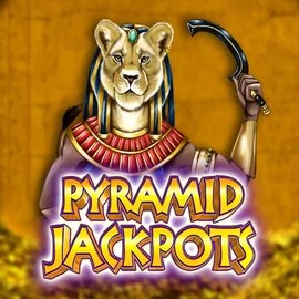 Pyramid Jackpots online game logo by King Show Games on onlyspinskasyno.com