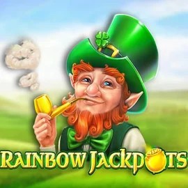 Rainbow Jackpots slot visual from Red Tiger Gaming available on onlyspinskasyno.com