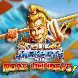 Enjoy Stellar Jackpots with More Monkeys by Lightning Box Game – logo hosted on onlyspinskasyno.com