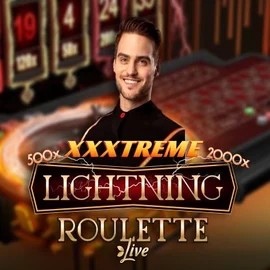 XXXtreme Lightning Roulette slot visual from Evolution available on onlyspinskasyno.com